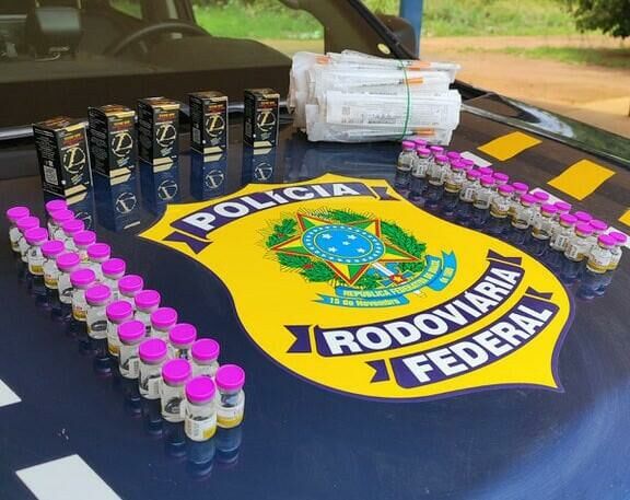 Imagem de compartilhamento para o artigo PRF apreende medicamentos transportados irregularmente na BR-262, em Água Clara da MS Todo dia